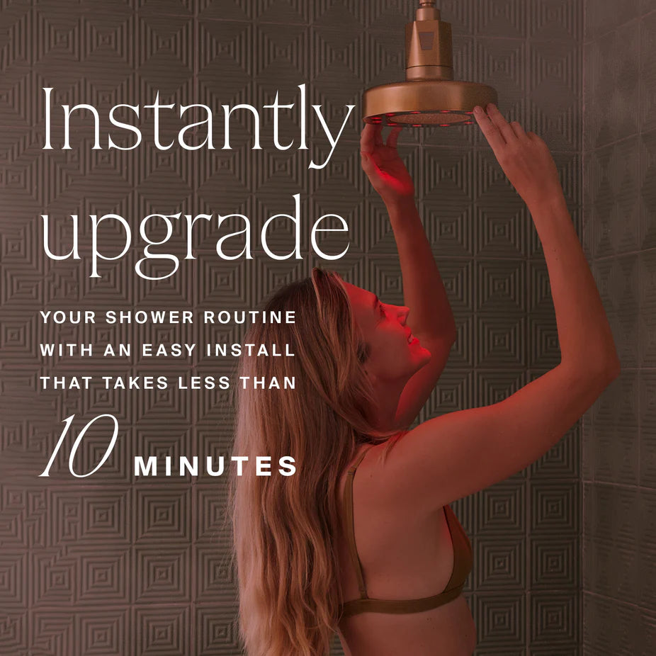 Red Light Showerhead Filter