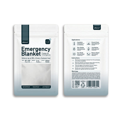 50 Pack of Emergency Blankets