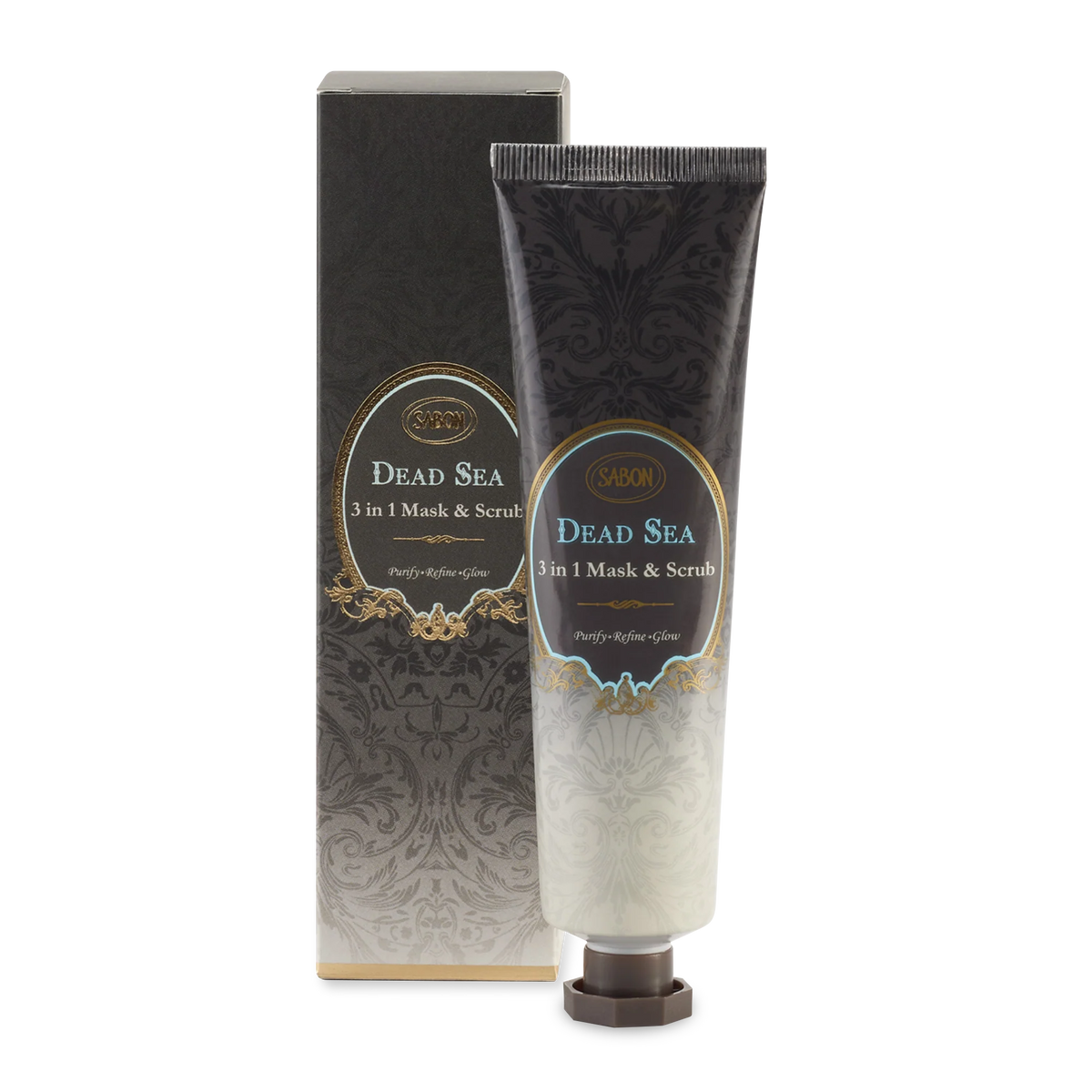 SABON 3-in-1 Dead Sea Mask + Scrub (50ml) — The Mini “Spa Shower” Reset