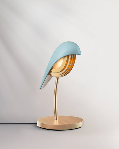 Desk Lamp BIRD Aqua Blue