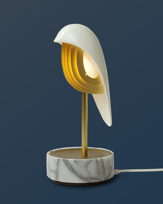 Alarm Clock + Light CHIRP White