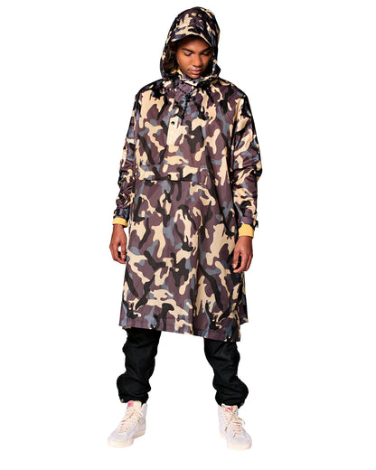 Rain Poncho Camo