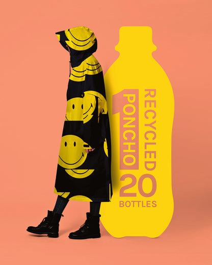 Rain Poncho All Smiles x Smiley