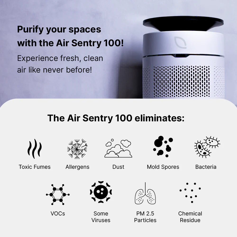 UltraLux Air Sentry 100 - Compact Air Purifier
