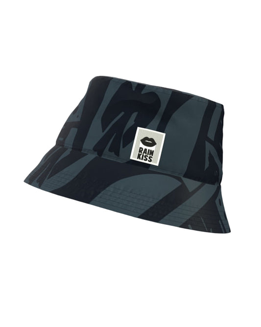 Bucket Hat Back to Black Art Camo