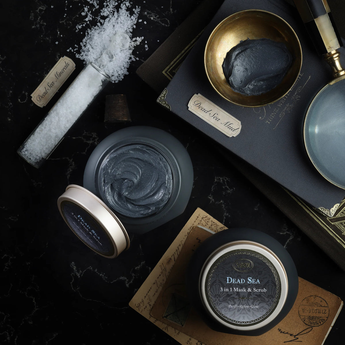 3 in 1 Dead Sea Mask & Scrub 7oz (200mL)