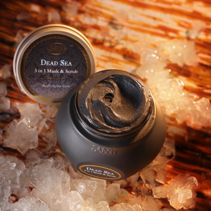 3 in 1 Dead Sea Mask & Scrub 7oz (200mL)