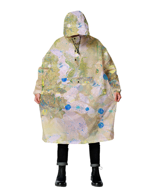 Rain Poncho Floral