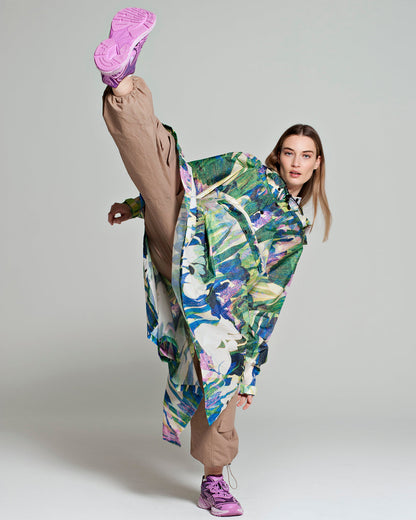 Rain Poncho Floral