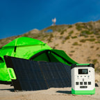 High Capacity Expandable Lithium 1800 Power Station Rechargeable With Solar Power