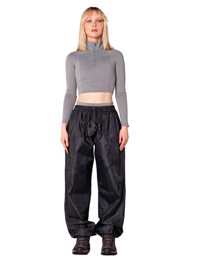 Rain Pants Back to Black Art Camo
