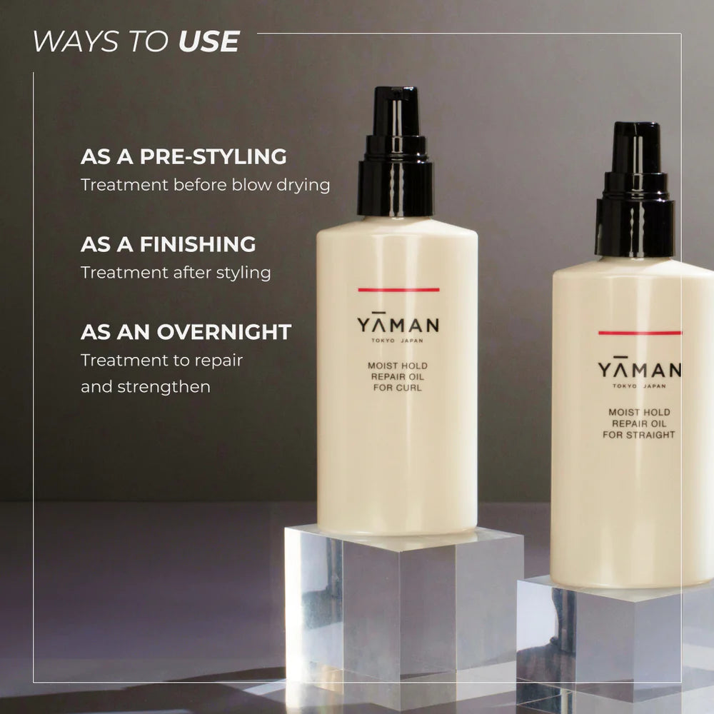 Japanese Bontical Moisture Hold Repair Oil: 3-in-one uses
