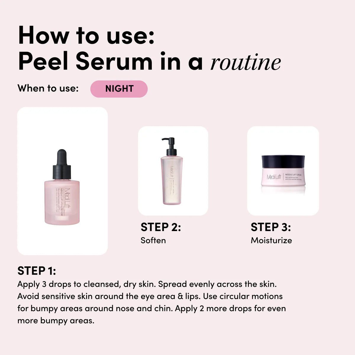 Needle Lift Exfoliating Serum