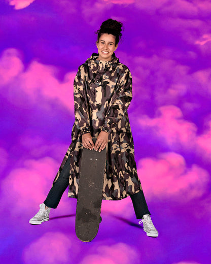 Rain Poncho Camo