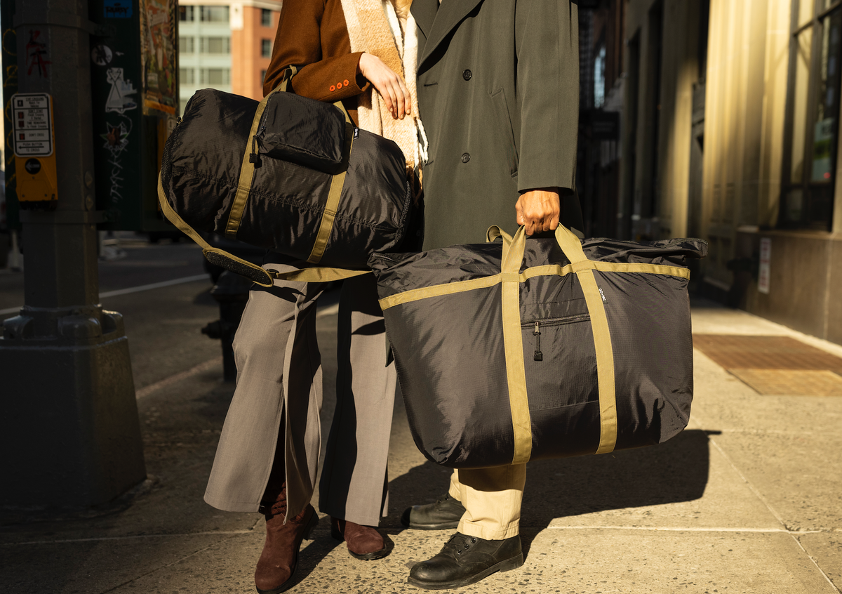GO PAC Foldable Weekender Tote - Holds 65L