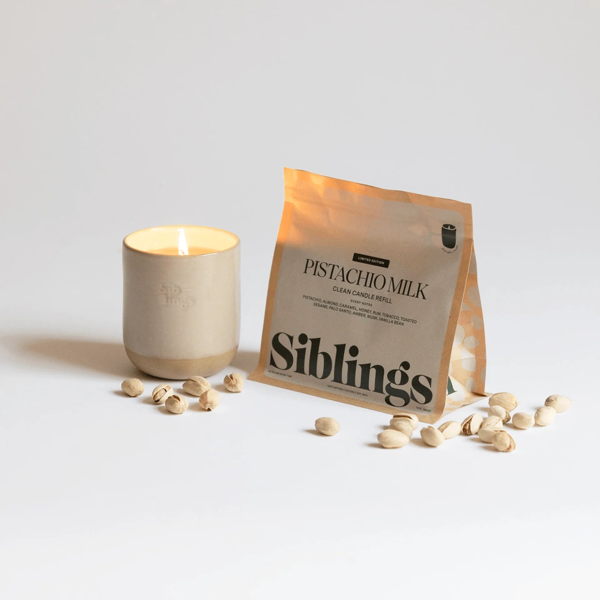 Pistachio Milk Candle Refill Kit