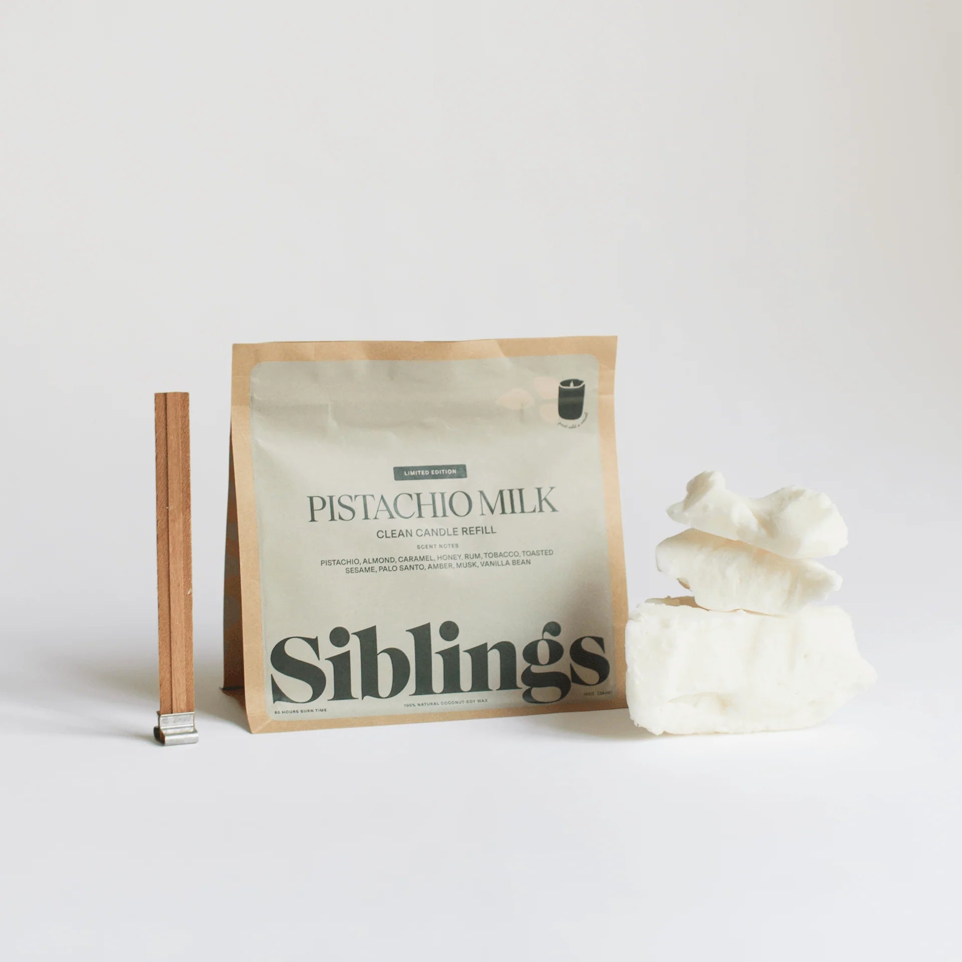 Pistachio Milk Candle Refill Kit