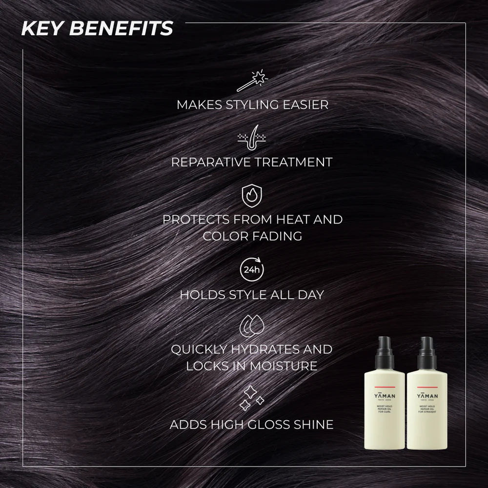 Japanese Bontical Moisture Hold Repair Oil: 3-in-one uses