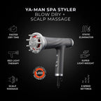 Advanced 3-in-1 Blow Dryer + Scalp Massage With QUIET TECHNOLOGY