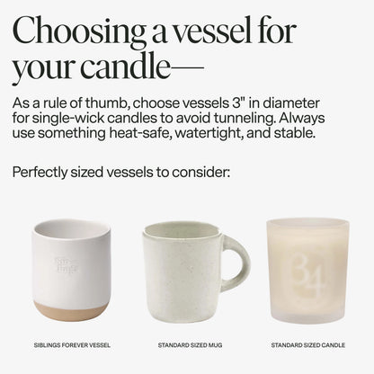 Scent No.4 Candle Refill Kit: Eucalyptus, Basalm Fir, Wild Berries