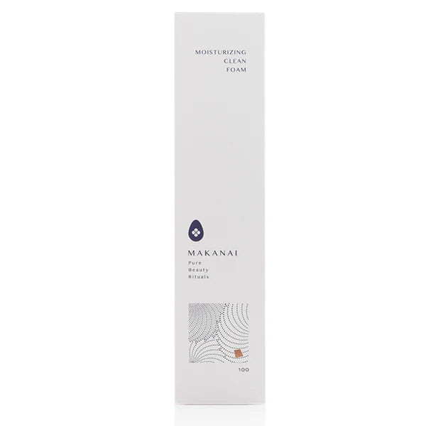 100% Natural Foaming Cleanser: Makanai Moisturizing Clean Foam Morning Zen, 4.9 oz