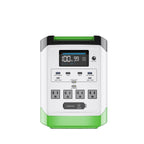 High Capacity Expandable Lithium 1800 Power Station Rechargeable With Solar Power