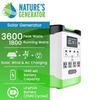 High Capacity Expandable Lithium 1800 Power Station Rechargeable With Solar Power
