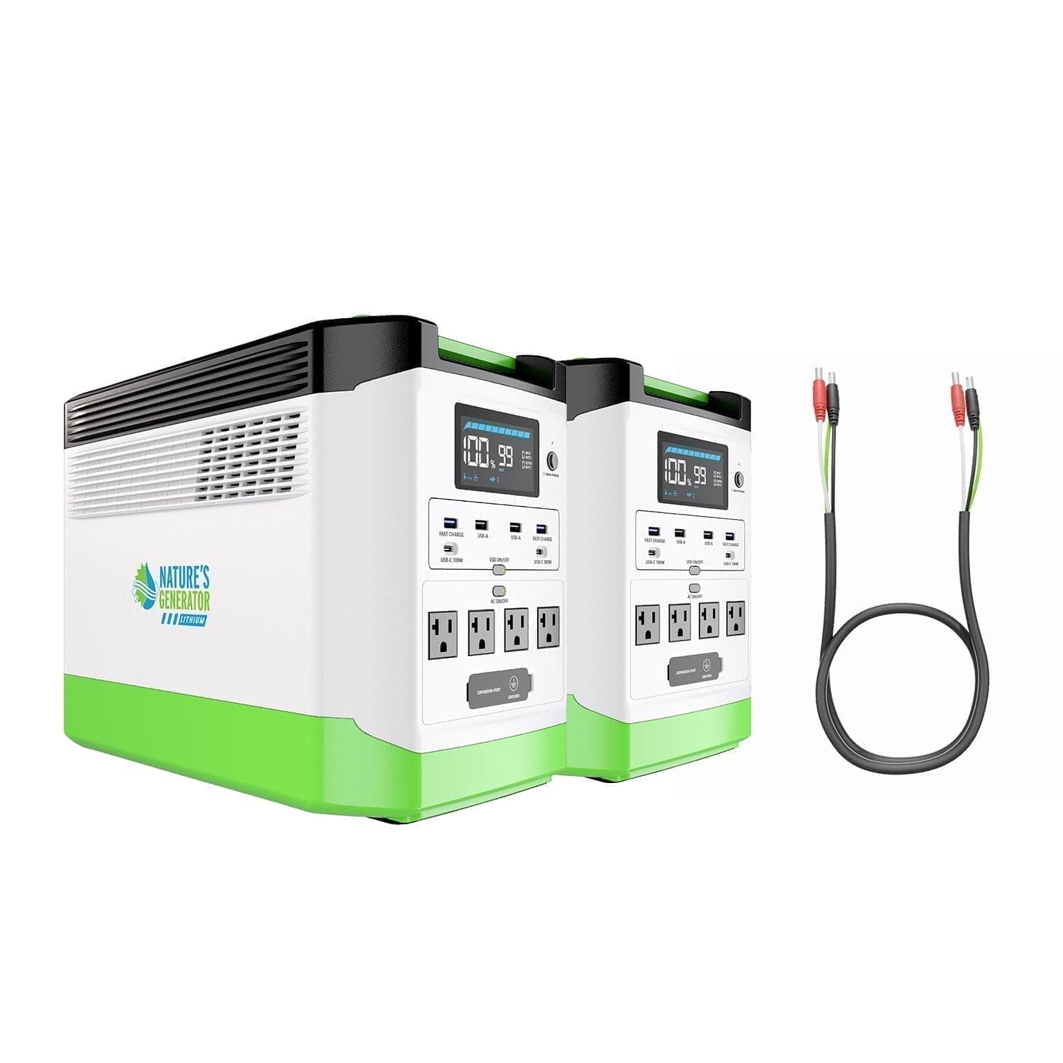 High Capacity Expandable Lithium 1800 Power Station Rechargeable With Solar Power