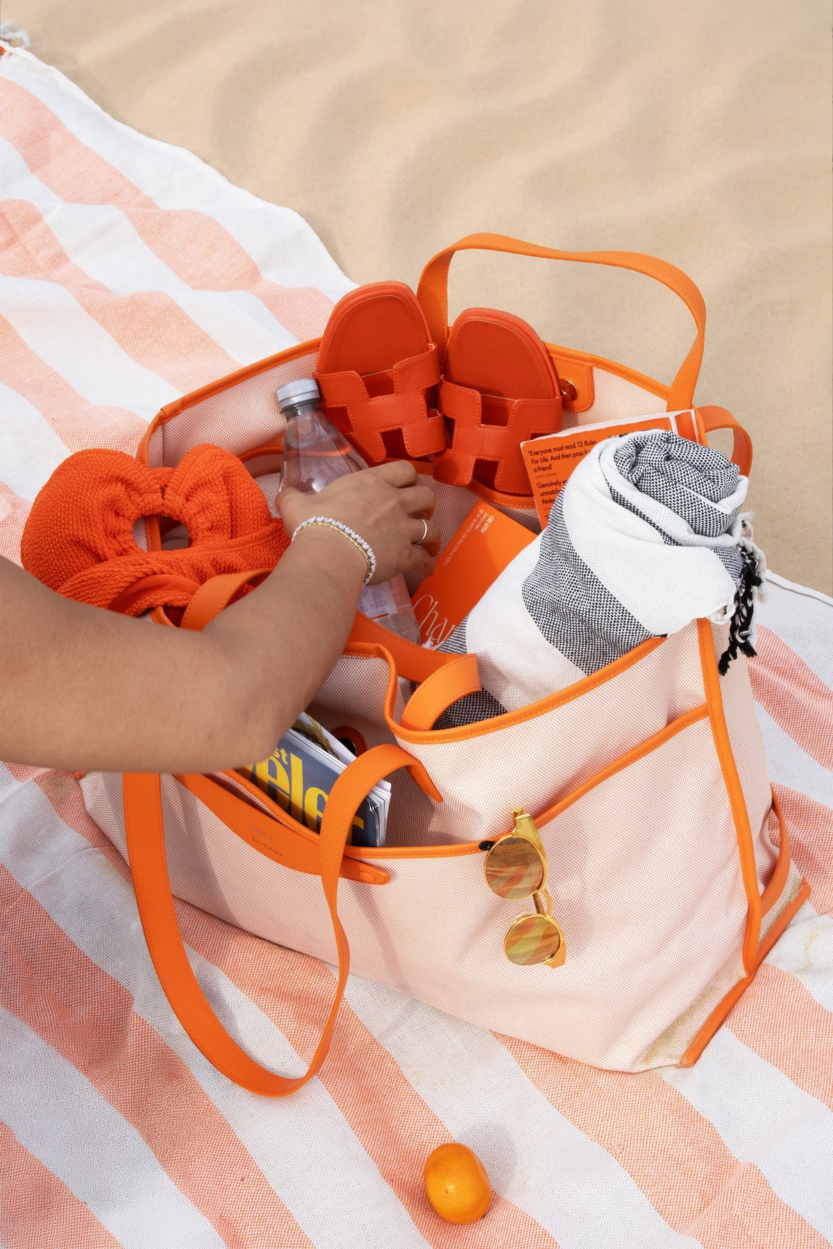 Coast Beach Tote: Waterproof & Stainproof