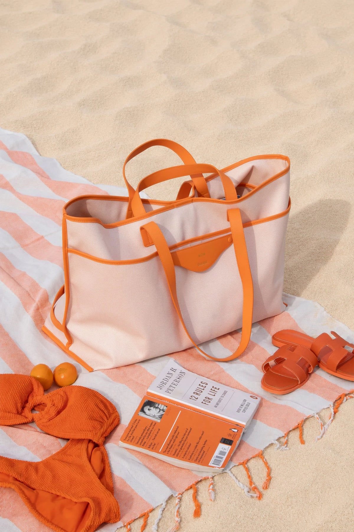 Coast Beach Tote: Waterproof & Stainproof