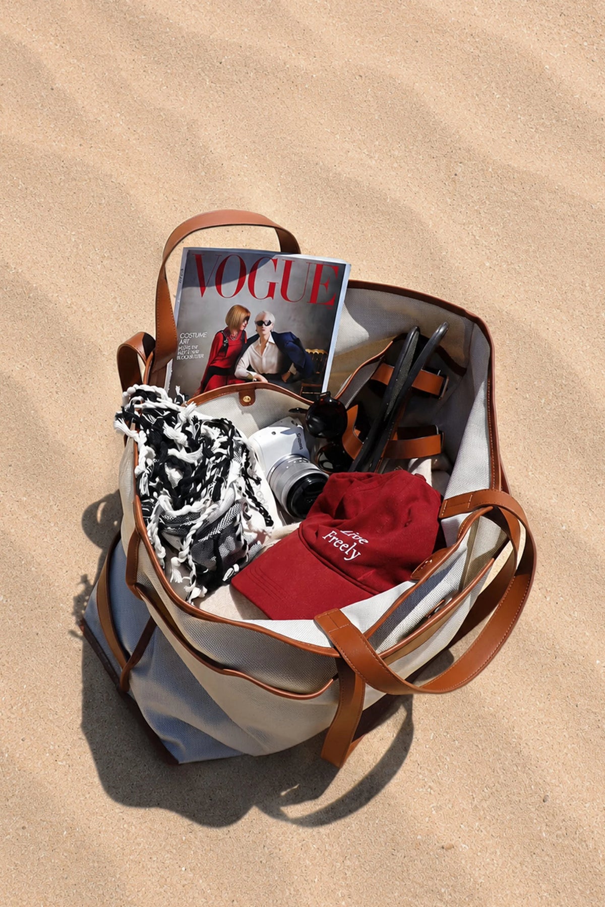 Coast Beach Tote: Waterproof & Stainproof