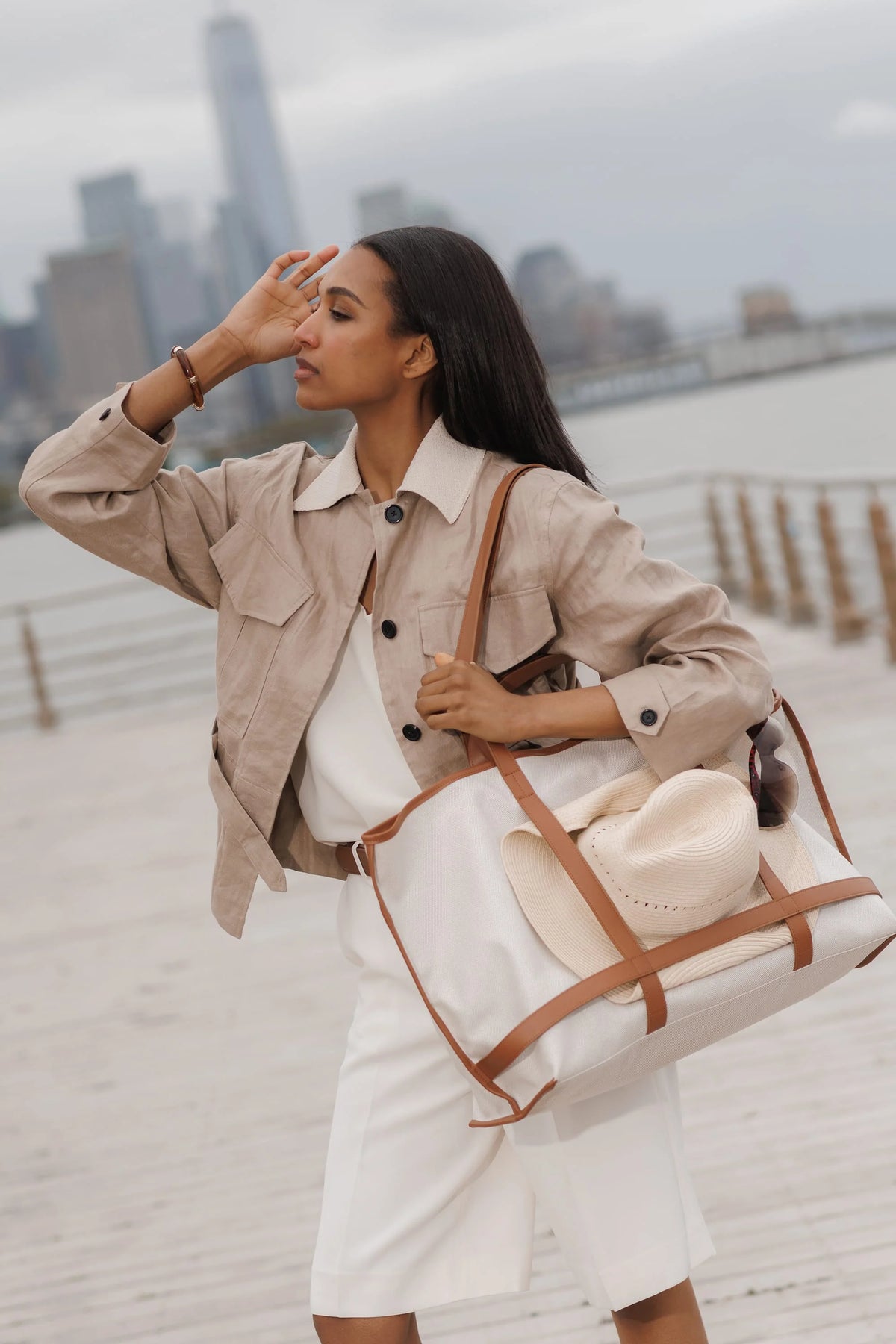 Coast Beach Tote: Waterproof & Stainproof